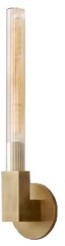 Wall Light L10 W10 H48 Brass
